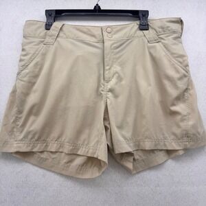 Columbia Hiking Shorts Outdoor Casual Walking Shorts‎ Beige Size 16 Activewear